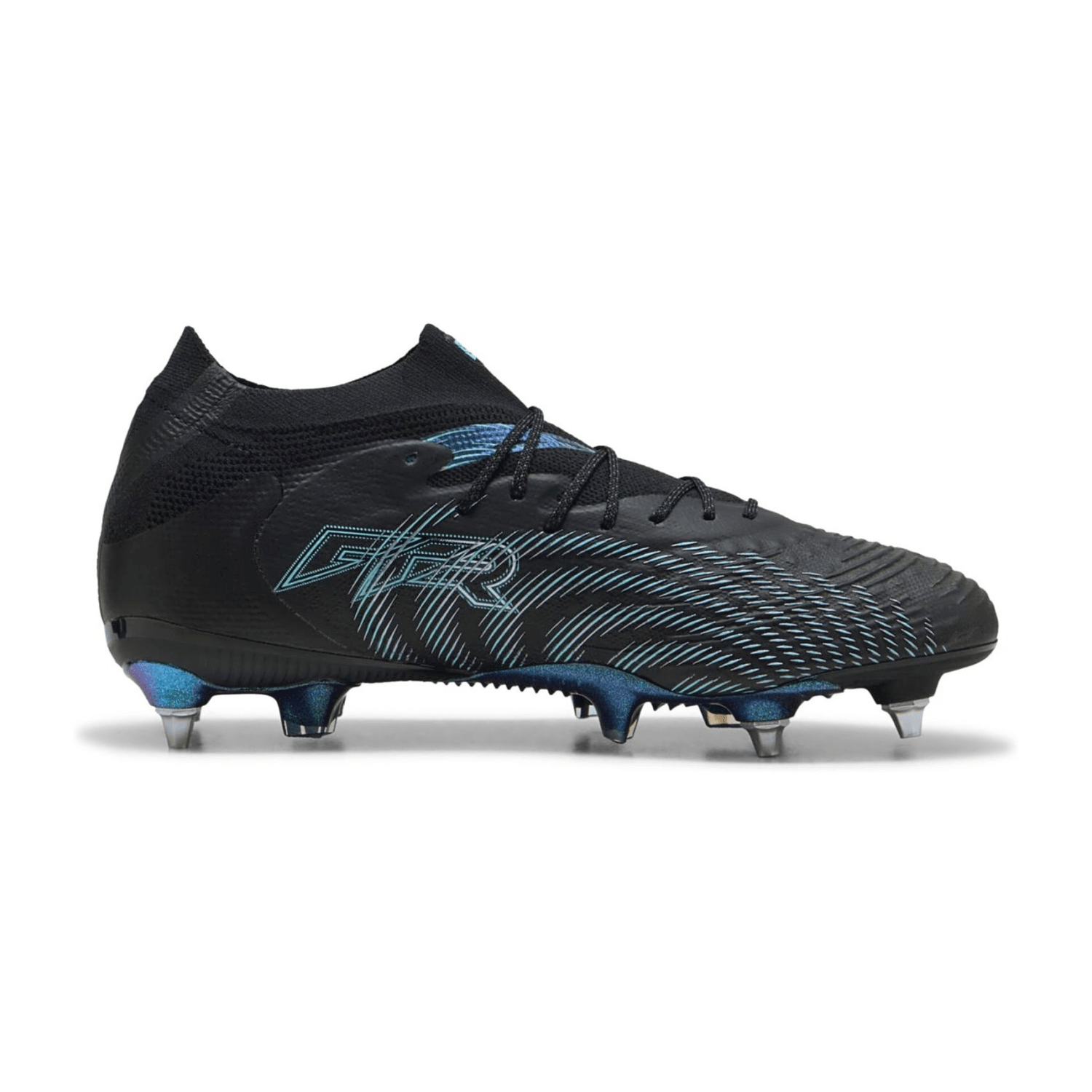 Puma Future 9 Ultimate MxSG Stollen-Fußballschuhe 01 - sugared almond/puma white/ultra red/puma black 43 für Herren, schwarz, Größe 46 EU