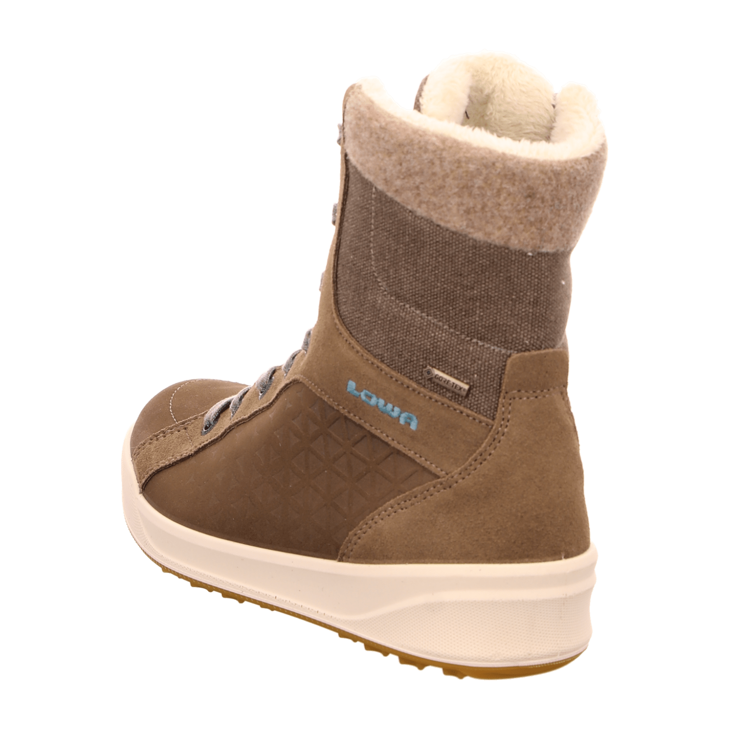 LOWA FISS GTX Mid Ws in Braun schuhe