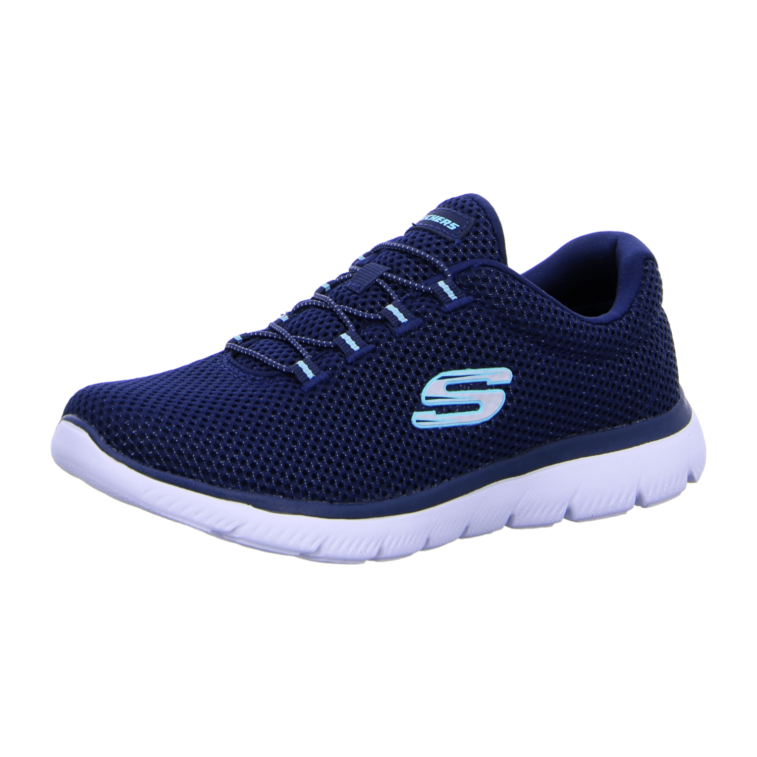 Skechers Slipper Halbschuh Summits-Quick Lapse für Damen, blau, Gr. 42 EU
