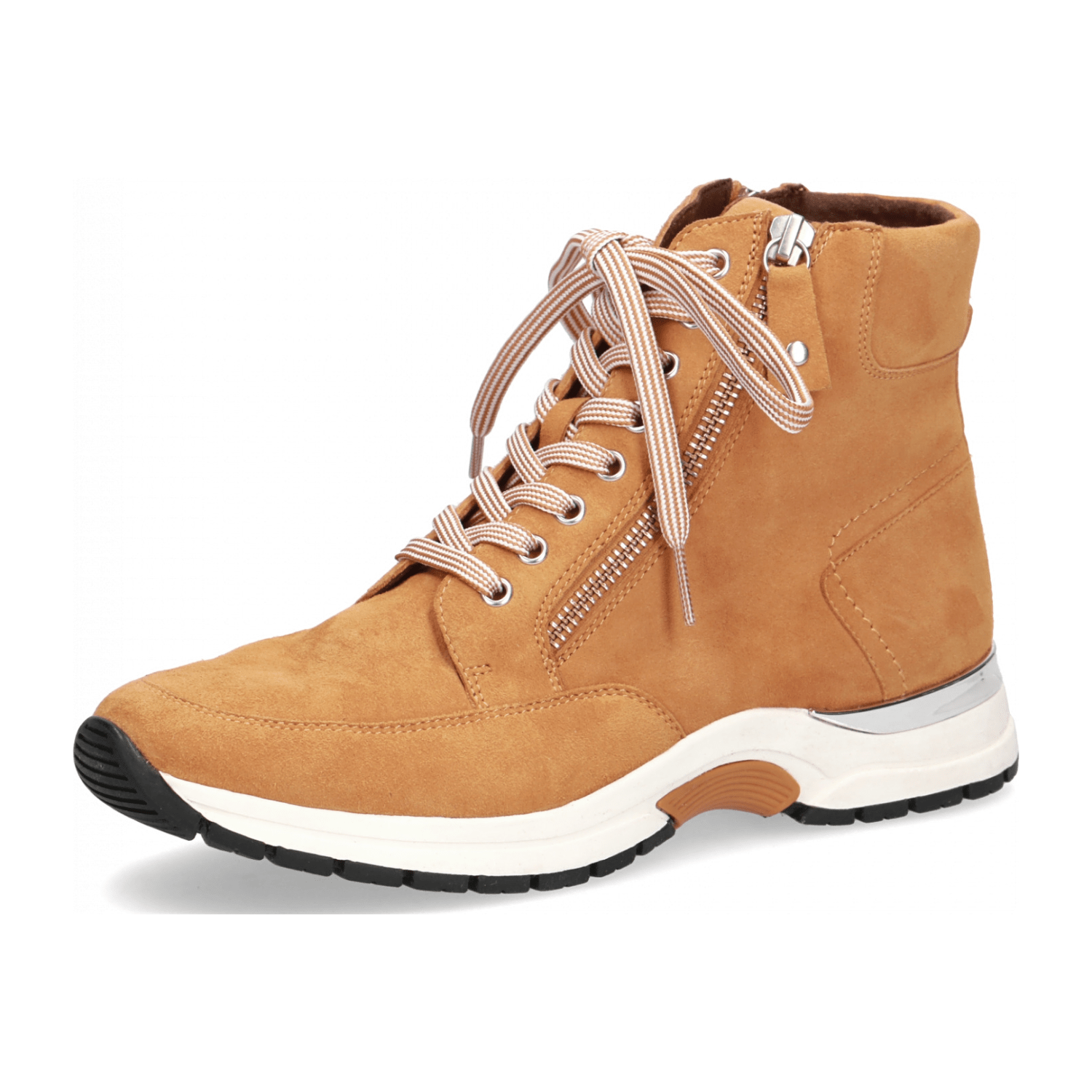 Caprice 9-9-25221-27/022 BLACK NAPPA Schnürstiefel  HW 21/22 für Damen, gelb, Gr. 37 EU