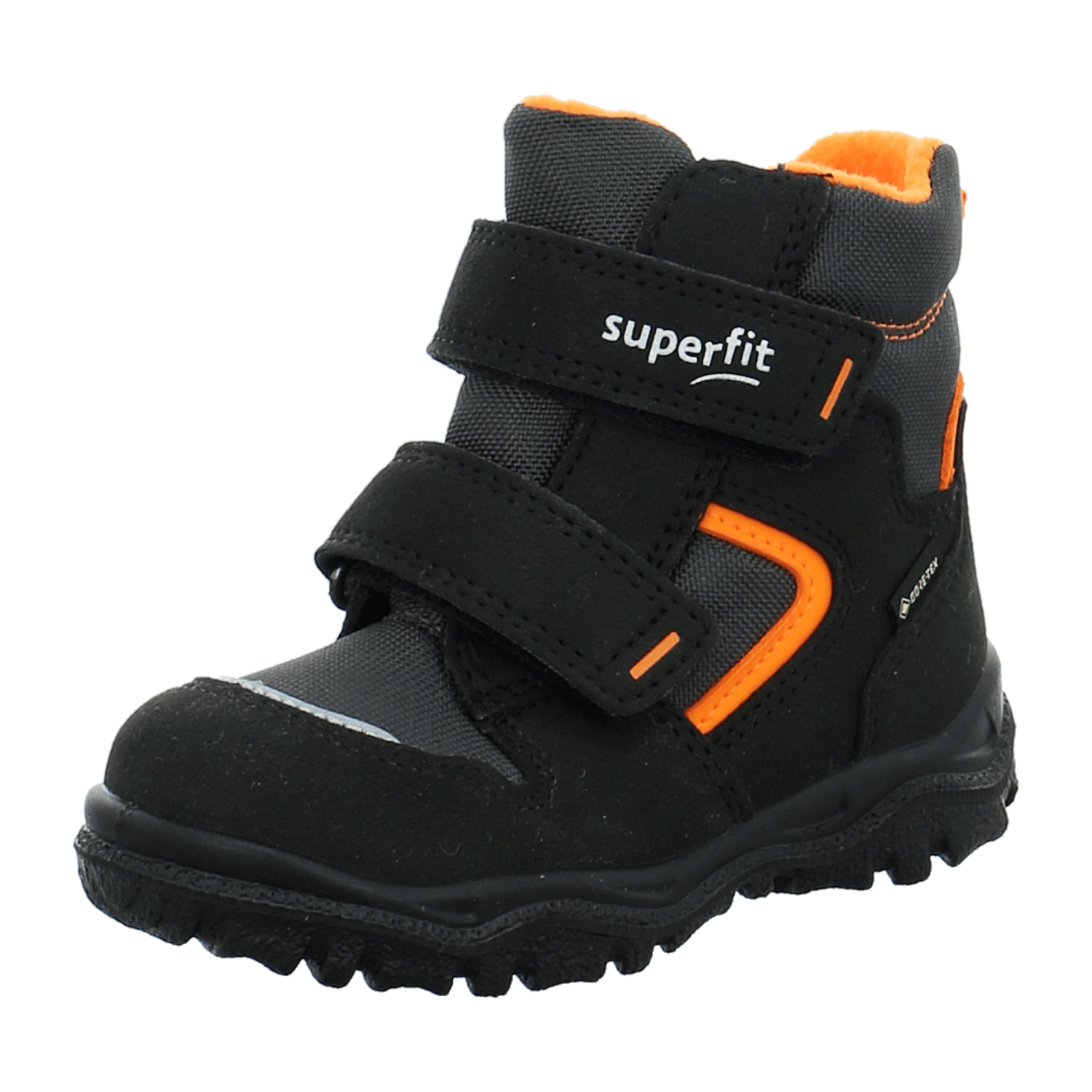 Superfit Stiefelette Synthetik  HUSKY1 für Kinder, schwarz, Größe 22 EU
