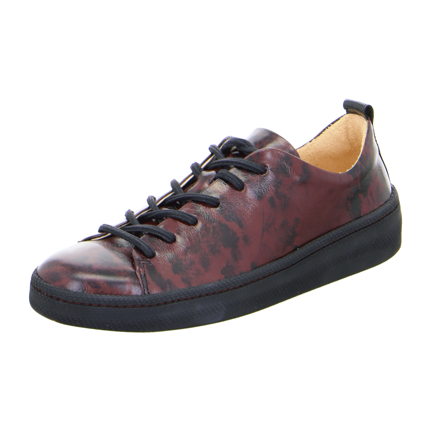 Think Kumi Schnürschuh chianti für Damen, rot, Gr. 37 EU