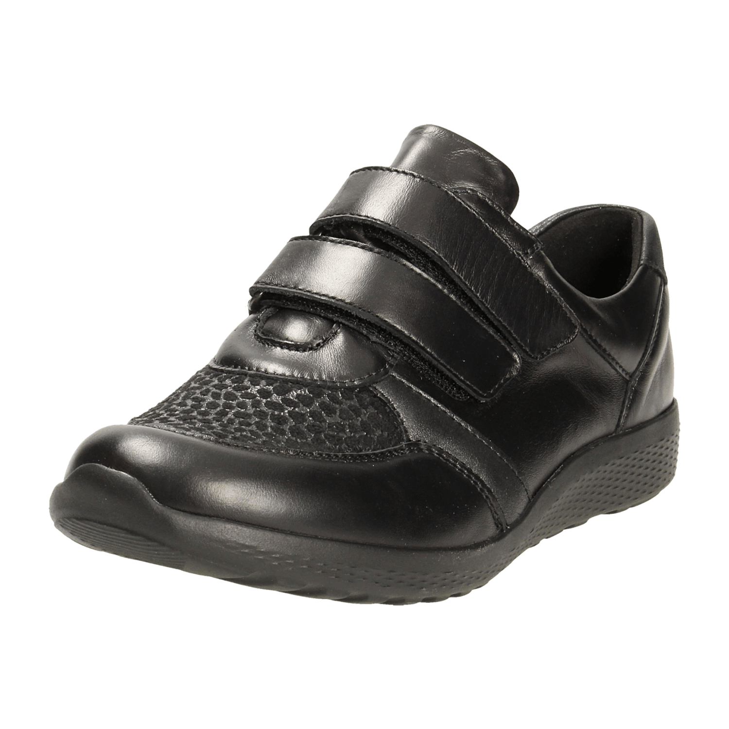 Waldläufer Damenschuhe Schnürschuhe Sportive Sneaker Grau Freizeit
