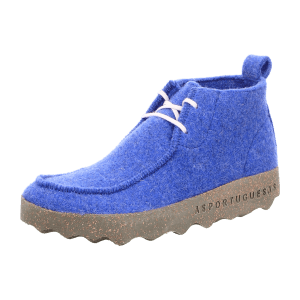 Asportuguesas Cody Indigio Blue (blau) - Schnürschuh - Damenschuhe Sneaker, Blau