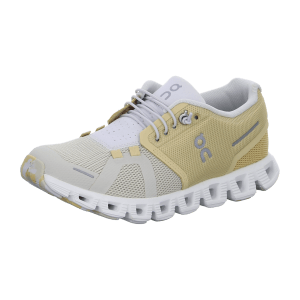 ON Cloud 5 Fuse Schuhe beige grau Damen Sport 68.98805