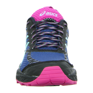 asics GEL-FujiTrabuco 5 Damen Trail-Runningschuhe blau pink