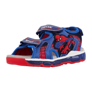 Geox Android Kinder Sandale blau Spider-Man J350QA