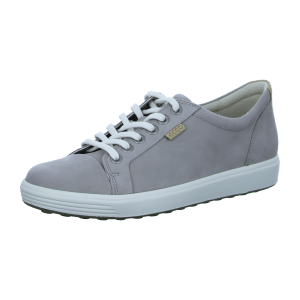 Ecco Soft 7 Schuhe grau rose Damen Sneakers