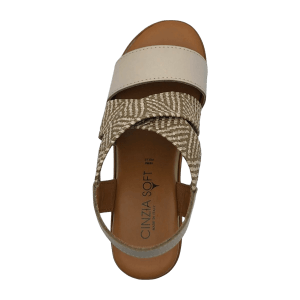 Cinzia Soft Plateau Sandaletten für Damen