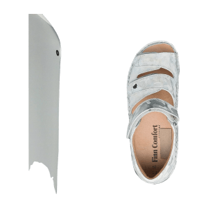 FinnComfort Usedom Mavi (Beige) - Sandale mit loser Einlage - Damenschuhe Sandale bequem / lose Einlage, Beige, leder (diva)