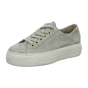 Paul Green Sneaker Schuhe grau metallic 4790