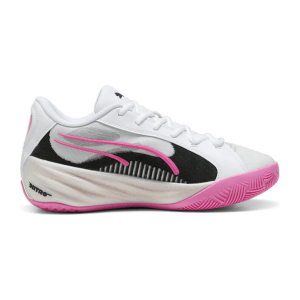 Puma All Pro Nitro Schuhe weiß pink Basketball 309689