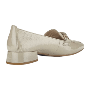 Gabor Schuhe Slipper beige desert Lack 45.260.92