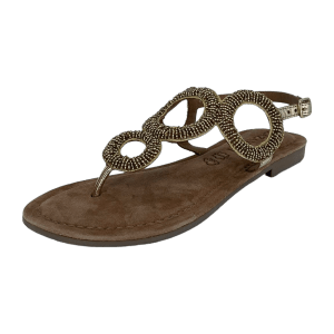 Lazamani toe sandals rounds with beads