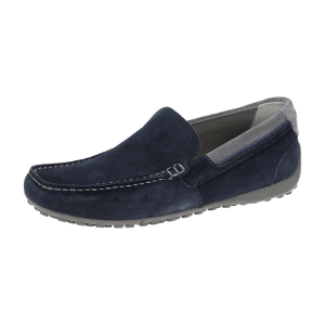 Geox Snake Mokassin Schuhe blau navy U0207B