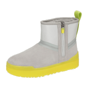 UGG Classic Tech Mini Stiefel Boots grau gelb