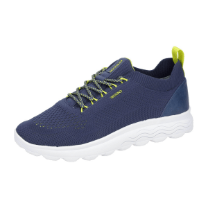 Geox Spherica Schuhe Sneaker blau gelb U15BYA