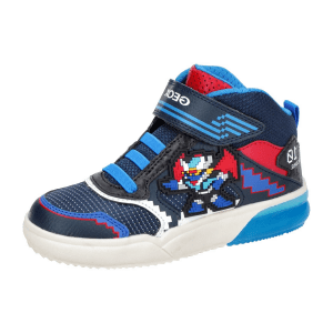 Geox Grayjay Kinder Schuhe blau mix Basketball J269YB
