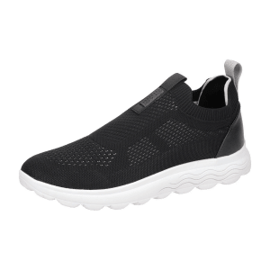 Geox Spherica Schuhe Sneaker schwarz weiß U25BYA