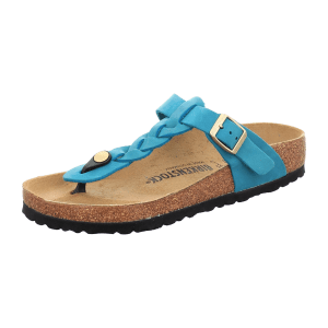 Birkenstock Gizeh Braided 1026324 biscay bay oiled Leather