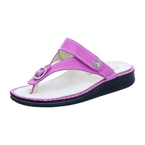 FinnComfort Alexandria-Soft Pink - Zehentrenner - Damenschuhe Pantolette /  Zehentrenner, Mehrfarbig, leder (nube)