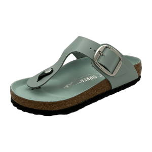 Birkenstock Gizeh Big Buckle Natural Leather Patent