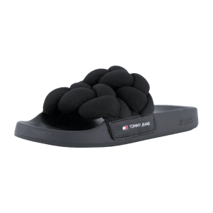 Tommy Jeans Braided Slide EN0EN02450BDS black