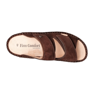 FinnComfort Danzig-Soft Coffee (Braun) - Pantolette - Herrenschuhe Sandale / Pantolette, Braun, leder (oilbuk)