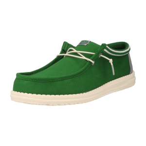 Hey Dude Shoes Wally Letterman Deep Green/Whi