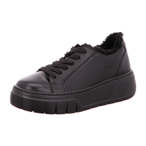 Gabor Schuhe Plateau Sneakers schwarz Nappa 53.221.27