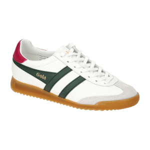 Gola Torpedo Leather Damen Sneakers Schuhe weiß grün CLB622