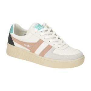 Gola Grandslam Trident Schuhe Sneakers weiß rosa CLA415