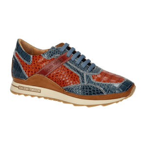 GALIZIO TORRESI Schuhe Sneakers blau orange 417010