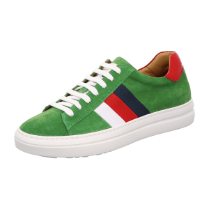 Camerlengo He. Sneaker Schnür grün