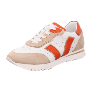 Maripé Sneaker weiß/beige/orange