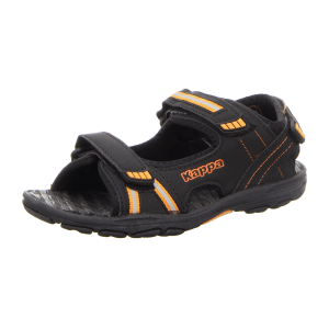 Kappa SYMI K Footwear Kids,black/orange