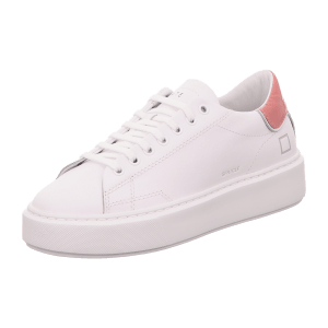D.A.T.E. Da. Sneaker Weiß/Pink Plateau