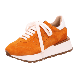 Laura Bellariva Sneaker Plateau Orange/Weiß