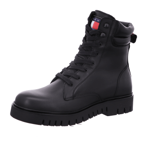 Tommy Jeans TJW Lace Up Boot EN0EN02314BDS black Leather