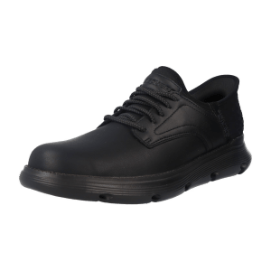 Skechers Garza Gervin Black Leather Größe EU 47,5