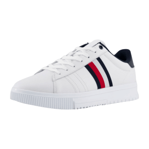 Tommy Hilfiger FM0FM04706YBS SUPERCUP LEATHER white