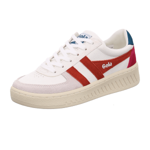Gola GRANDSLAM TRIDENT WHT/ORNG SPICE/PEACOCK