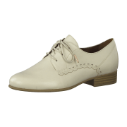 Tamaris 1-1-23218-26/438 CREAM LEATHER Elegante Schnürer  FS 2021