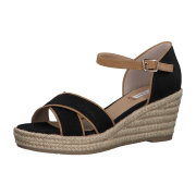 s.Oliver [WOMEN] 5-5-28307-26/001 BLACK Keilsandaletten  FS 2021