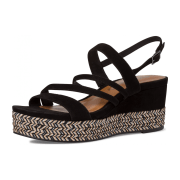 Tamaris 1-1-28002-36/004 BLACK SUEDE Keilsandaletten  FS 2021