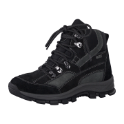 Jana Schnürstiefel Stiefel Boots Damen Schwarz Neu