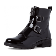 Tamaris 1-1-25414-27/018 BLACK PATENT Klassische Stiefeletten  HW 21/22