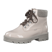 s.Oliver [WOMEN] 5-5-26217-27/407 BEIGE PATENT Schnürstiefel  HW 21/22