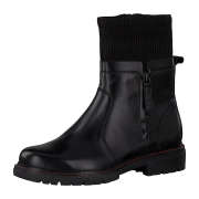 Jana 100% COMFORT LEATHER 8-8-25418-27/001 BLACK Klassische Stiefeletten  HW 21/22