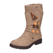 Rieker Schlupf/Reißverschlussstiefelette Warmfutter
